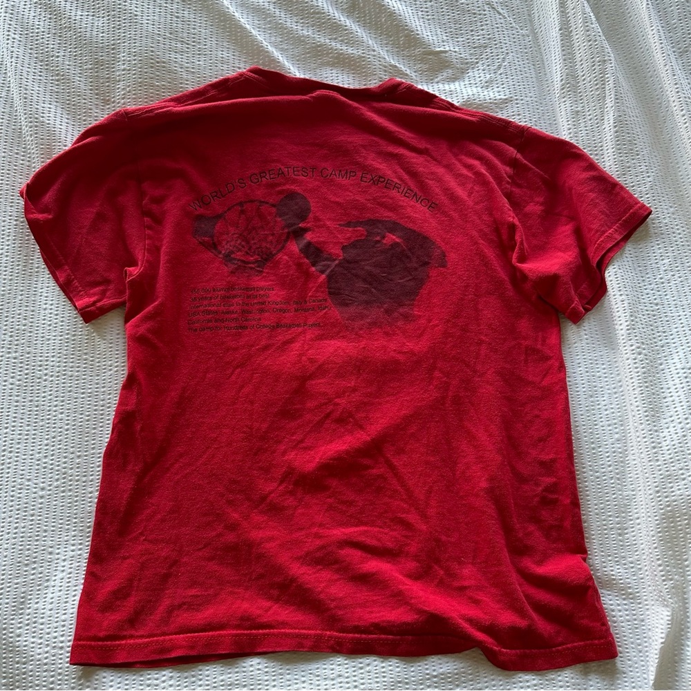 Gildan Red Short Sleeve Tee